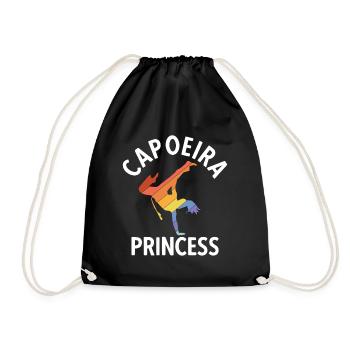 Capoeira - Turnbeutel - Schwarz - Vorne