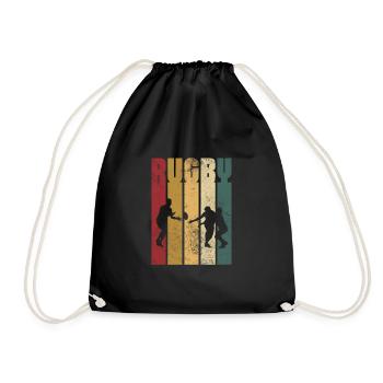 Rugby Club Rugbyteam Football Sport Cadeau - Sac de sport léger - noir - Devant