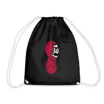 Running Runner Jogging Jogging Runner Cadeau - Sac de sport léger - noir - Devant