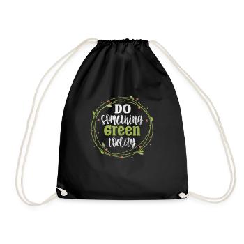 Climate Change Environment Earth Earth Gift - Drawstring Bag - black - Front