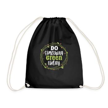 Climate change - Drawstring Bag - black - Front