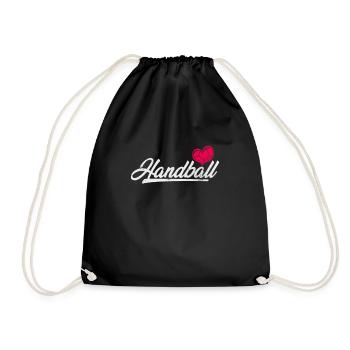 Handball Handball Joueur Handball Joueur Sport Cadeau - Sac de sport léger - noir - Devant