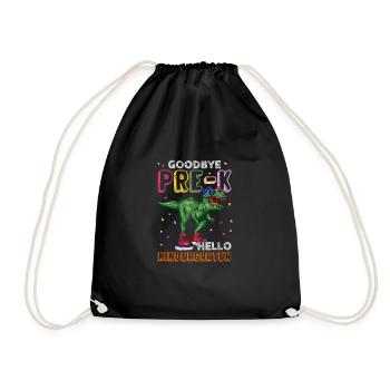 École maternelle - Sac de sport léger - noir - Devant