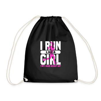 Courir - Sac de sport léger - noir - Devant