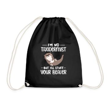 Loutre de mer Loutre Loutre Cadeau de loutre - Sac de sport léger - noir - Devant