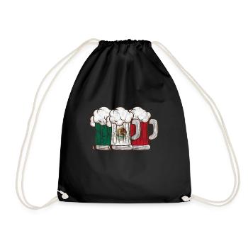 Mexico - Drawstring Bag - black - Front