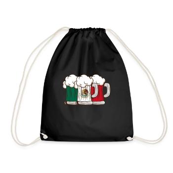 Cadeau de la nation mexicaine mexicaine - Sac de sport léger - noir - Devant
