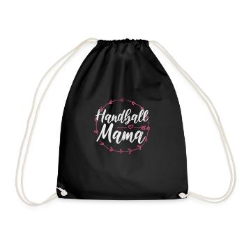 Handball Handball Player Handball Player Sports Gift - Drawstring Bag - black - Front