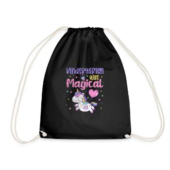 École maternelle - Sac de sport léger - noir - Devant