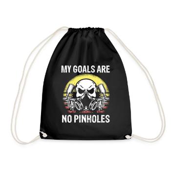 Car painter offer for coachbuilders - Drawstring Bag - black - Front