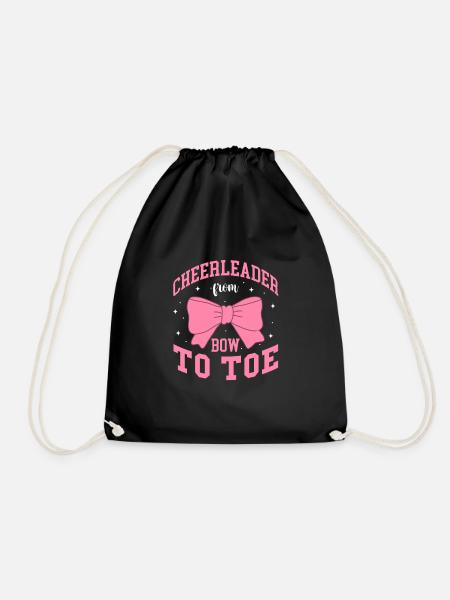 Cheerleader - Turnbeutel - Schwarz