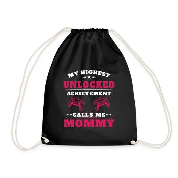 Mon plus haut accomplissement m'appelle mamie - Sac de sport léger - noir - Devant