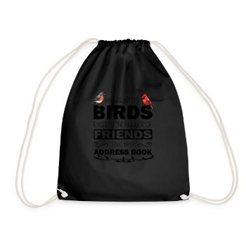 Unearth Rare Birds & Habitats: Life List - Turnbeutel - Schwarz - Vorne