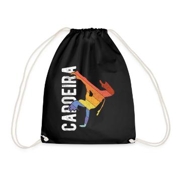 Capoeira - Turnbeutel - Schwarz - Vorne