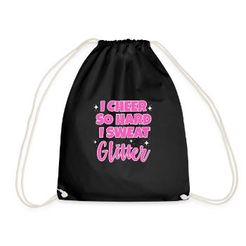 cheerleader - Drawstring Bag - black - Front