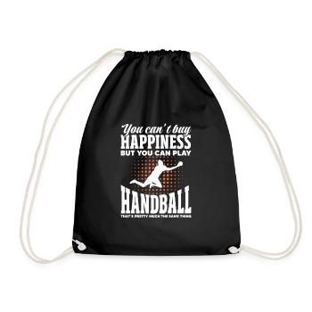 Handball - Drawstring Bag - black - Front