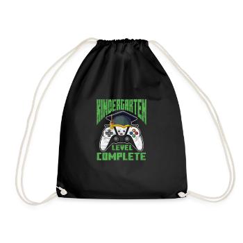 École maternelle - Sac de sport léger - noir - Devant
