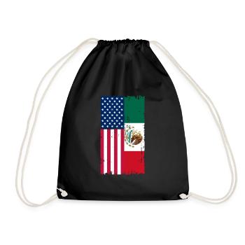 Cadeau de la nation mexicaine mexicaine - Sac de sport léger - noir - Devant