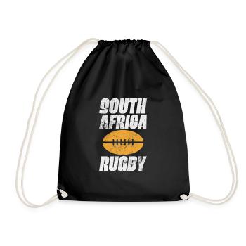 Club de rugby Équipe de rugby Football Sport Cadeau - Sac de sport léger - noir - Devant