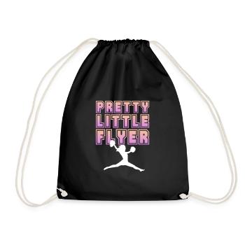 Cheerleader - Drawstring Bag - black - Front