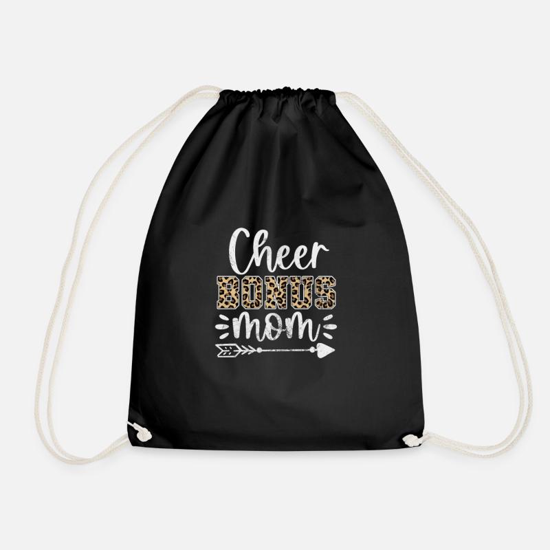 Cheerleader Cheerleading Sport Gymnastik Geschenk - Turnbeutel - Schwarz