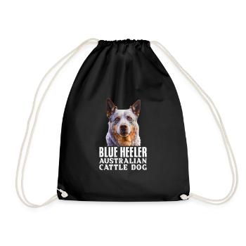 Bouvier australien - Sac de sport léger - noir - Devant
