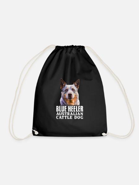 Australian Cattle Dog - Turnbeutel - Schwarz