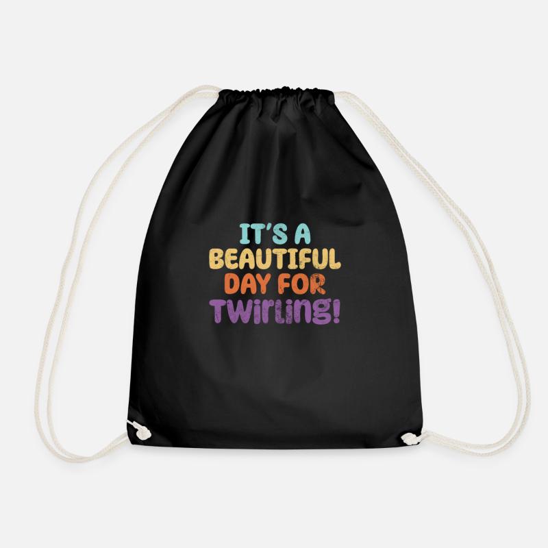 Baton Twirling - Sac de sport léger - noir