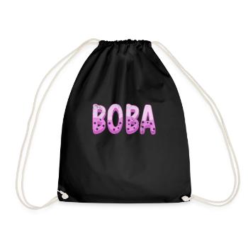 Bubble Tea Boba Tea Kawaii Cadeau - Sac de sport léger - noir - Devant