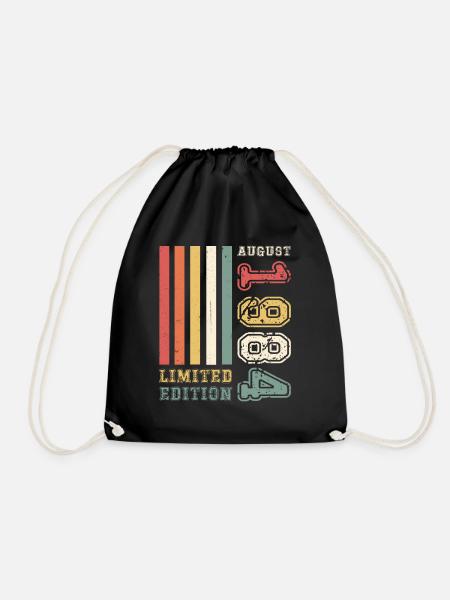 39th Birthday Man Original August Vintage 1984 - Sac de sport léger - noir