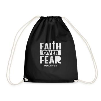 Bible - Drawstring Bag - black - Front