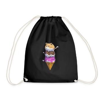 Glace - Sac de sport léger - noir - Devant
