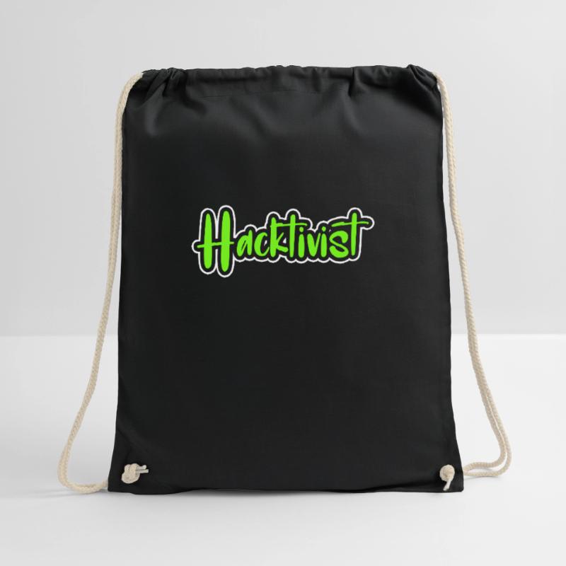 Hacker Coder Computer Hacking Gift Drawstring Bag