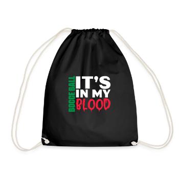 Bocce Bocce Ball Bouler Boulen Cadeau - Sac de sport léger - noir - Devant
