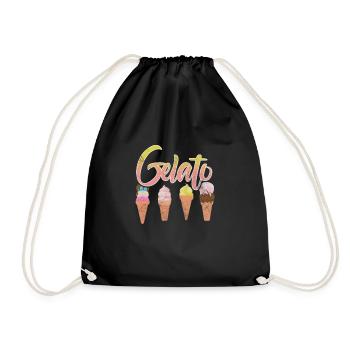 Glace - Sac de sport léger - noir - Devant