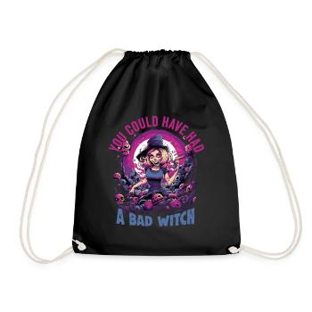 Magical Dark Art Occult Witch Designs - Drawstring Bag - black - Front