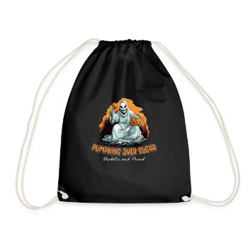 Les lauréats du diabète Les citrouilles plutôt que - Sac de sport léger - noir - Devant