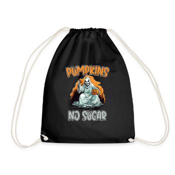 Halloween Fantôme et citrouilles Citrouilles Sans - Sac de sport léger - noir - Devant