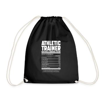 Médecin du sport - Sac de sport léger - noir - Devant