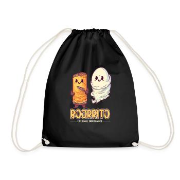 Boorrito - Burrito Ghost Halloween: Eternal - Drawstring Bag - black - Front