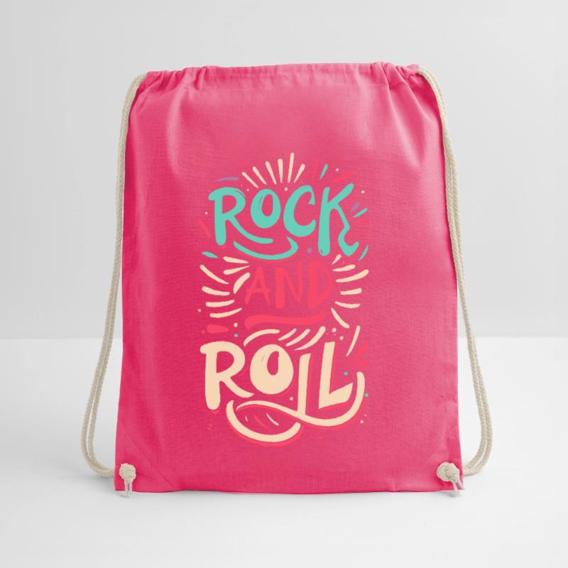 Devise de la déclaration rock and roll Sac de sport léger