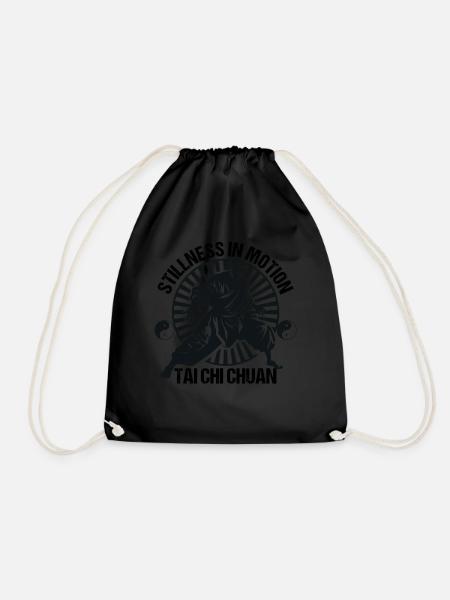 Taijiquan Stillness in Motion Tai Chi Chuan - Turnbeutel - Schwarz
