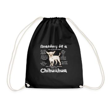 Chihuahua - Sac de sport léger - noir - Devant