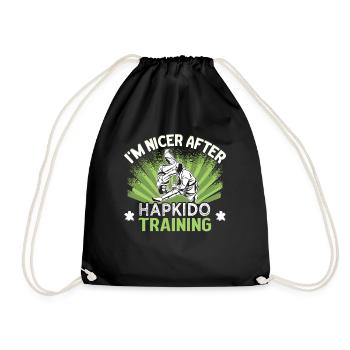 Entraîneur de Hapkido Fighter Hapkido Dojo - Sac de sport léger - noir - Devant