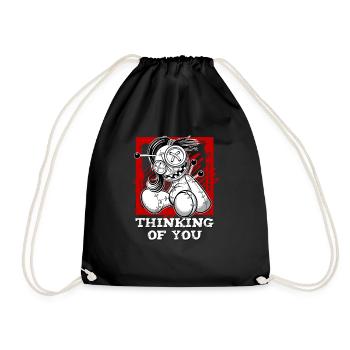Magical Dark Art Occult Witches Designs - Drawstring Bag - black - Front