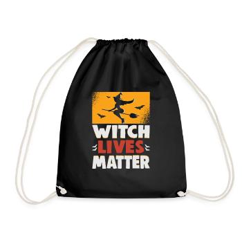 Magical Dark Art Occult Witches Designs - Drawstring Bag - black - Front