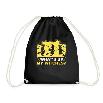 Magical Dark Art Occult Witches Designs - Drawstring Bag - black - Front