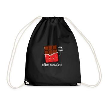 Chocolat - Sac de sport léger - noir - Devant