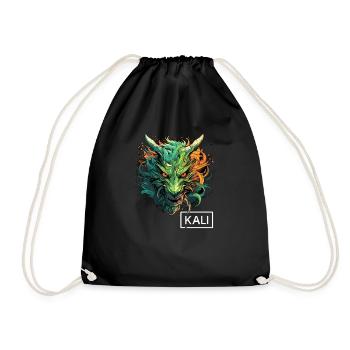 Kali Linux Dragon Design pour les testeurs de - Sac de sport léger - noir - Devant