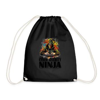 Le hacker éthique déchaîné : Chroniques d'un ninja - Sac de sport léger - noir - Devant